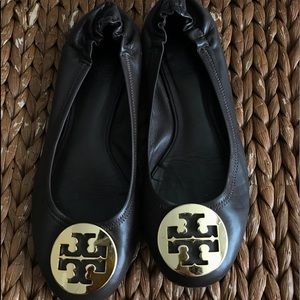 Brown Tory Burch flats